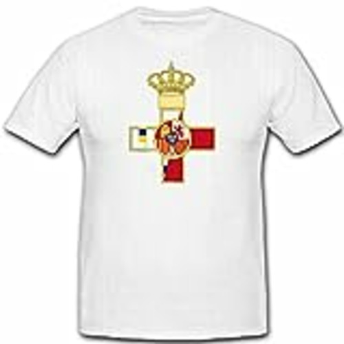Vendo verdienst orden Militar España verdienst orden Militar Condecoración Militar – Camiseta # 7322 Weiß X-Large