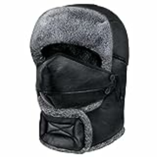 Vendo KTUEOV Gorros Aviador Hombre, Gorro Invierno Térmico Ushanka Hombre con Orejeras y Mascara en Pieles Sintéticas, Impermeable Trapper Sombrero Gorro Ruso Hombre para Esquí Aire Libre Bicicleta(56-60cm)