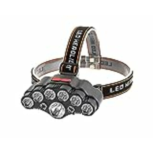 Vendo Linterna Frontal Led Recargable, Linterna de Alta Potencia con 9 Leds, Linterna Cabeza, Alcance de 500M, Linterna de Cabeza con 4 Modos, Linterna Frontal Impermeable IPX4,Linterna Para el Aire Libre