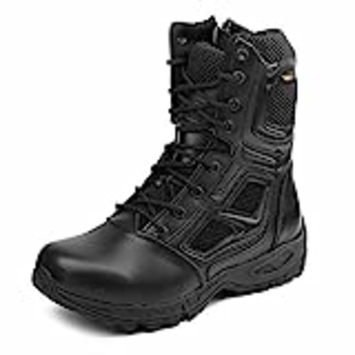 Vendo IODSON Zapatos de Hombre Botas/Botas de Combate/Botas Tácticas Ultra-Ligero Antideslizante Tela de Cuero Verdadero Transpirable JR-631 43 EU