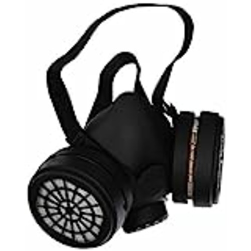 Vendo Ferko Safety Equipment Mascarilla con 2 filtros A1, Negro, 1 Unidad (Paquete de 1)