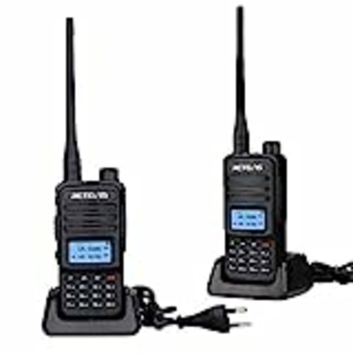 Vendo Retevis RT85 Walkie Talkie Doble Banda, Walkie Talkie Largo Alcance, 200 Canales DTMF FM Radio de 2 Vías, Walkie Talkie Recargable 1400mAh para Caza, Senderismo (Negro, 2 Piezas)
