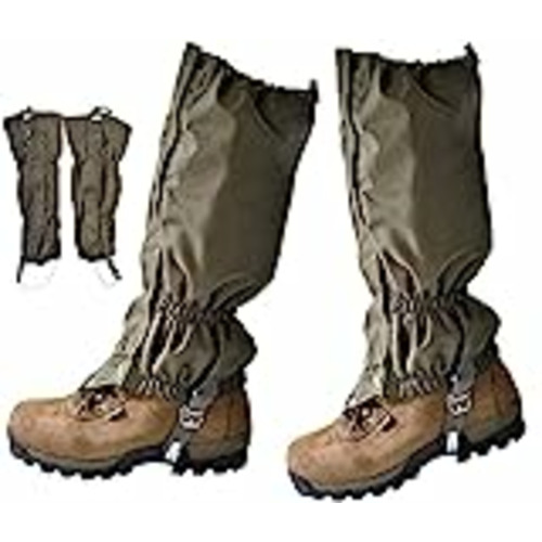 Vendo Leomix Polainas de Serpiente, Protectores de Serpiente Impermeables, Protección contra Mordeduras de Serpiente para la Parte Inferior de Las Piernas para Hombres y Mujeres, Tamaño Ajustable