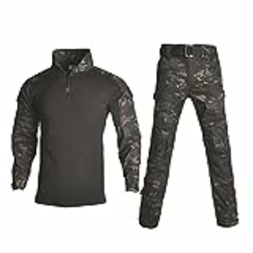 Vendo YMMONLIA Traje de Ropa táctica,táctico Chaqueta de Uniforme de Combate Camisa y Pantalones Traje para ejército Militar Airsoft Paintball Caza Juego de Guerra de Camuflaje