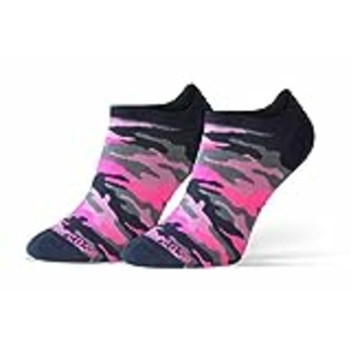 Vendo Sesto Senso Calcetines Cortos Divertidos Hombre Mujer 1 par Algodón Funny Socks Camuflaje Militar Rosa Neón 35-38 3 Camuflaje Rosa