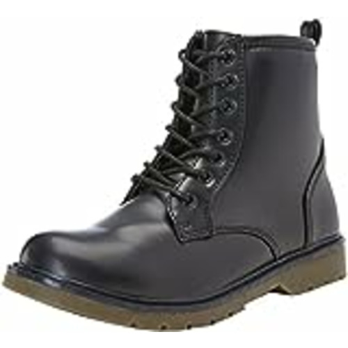 Vendo BATA Botas Militares de Cordones y Cremallera Niño cómodo Confortable Elegante Casual