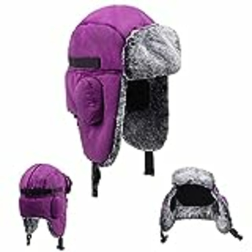 Vendo Boy Niños Orejas Gorra Bombardero Sombrero Ruso Trampero cálido frío máscara a Prueba de Viento Ears Hombre Bomber Ushanka Russian Trapper Warm Hat