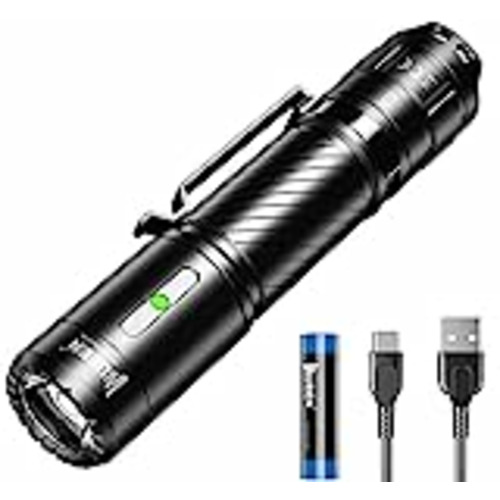 Vendo WUBEN C3 Linternas LED Alta Potencia 1200 Lúmenes, Linterna LED Recargable USB Táctica Militar Potente, Linterna Led Pequeña a Pilas, IPX68 Impermeable 6 Modos Portátil Flashlight Emergencia Camping