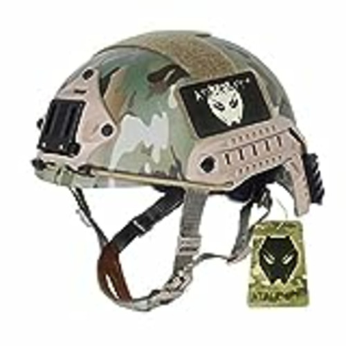 Vendo Worldshopping4U ATAIRSOFT Casco de combate ajustable tipo MH Multicam para táctica militar, airsoft, paintball, caza, CQB, talla M/L, XL