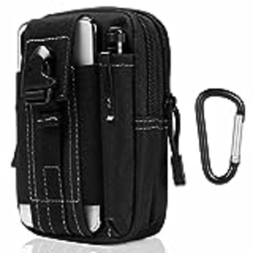 Vendo Flintronic Bolsa Cintura Táctica, Bolso Cinturón Táctica Militar Compacta 1000D Nylon para Herramientas Pequeñas de Multiusos Teléfono Móvil al Aire Libre Deportes Senderismo y Camping, con Mosquetón