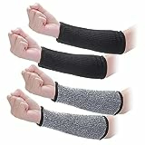 Vendo Aster 2 Pares Mangas Resistentes a los Cortes Cut Resistant Sleeves clase 5 Protección Brazo Manga para Brazo de Seguridad Protección Manga Guardia