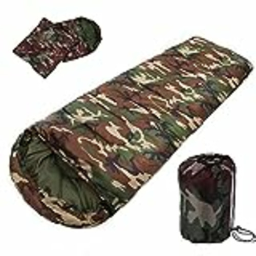 Vendo xrd Algodón que acampa saco de dormir 15 ~ 5degree sobre estilo ejército o camuflaje sacos de dormir