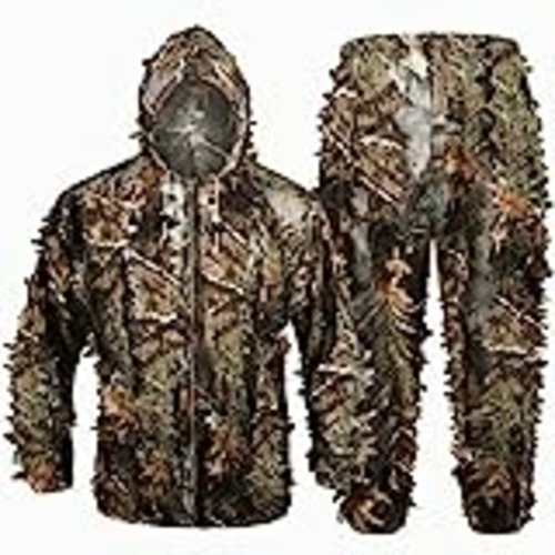 Vendo Tongcamo Caza Ghillie Traje 3D Bionic Leafy Camuflaje Ropa para la Caza de la Jungla, la Vida Silvestre Fotografía, Bird Watching, Halloween, Shooting