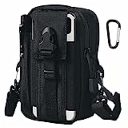 Vendo flintronic Bolsa Cintura Táctica con Correa para el Hombro, Bolso Cinturón Militar Compacta para Herramientas Pequeñas de Multiusos Teléfono Móvil al Aire Libre Deportes Senderismo y Camping