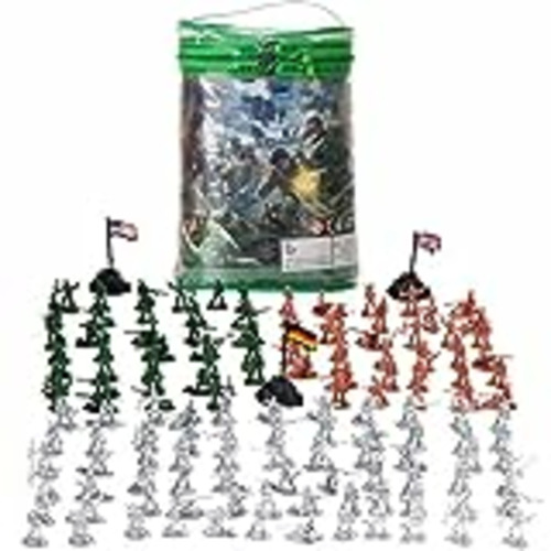 Vendo Veluoess 300 Piezas Soldados de Juguete de Plástico Militar, Acción Conjunto del Ejército Figuras, Soldados del Ejército de Juguete en 3 Colores Figuras de Hombres del Ejército Juguete para Niños