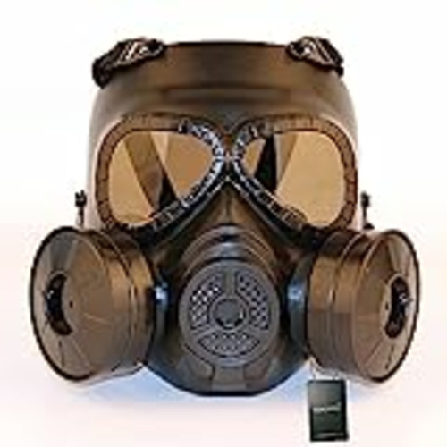 Vendo WISEONUS Maschera Softair Máscara Táctico Paintball Caza Cosplay CS Juego Protección Halloween Maschera Completa con Dobl Ventilador Turbo