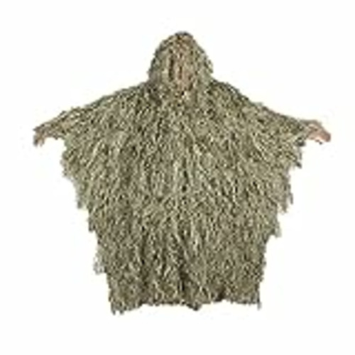 Vendo MOBUKJUU Al aire libre Caza Ghillie Traje Ghillie Ropa Top Hombres Camuflaje Caza Ghillie Traje Al Aire Libre Jungle Caza Capa Poncho (Desert Sand)