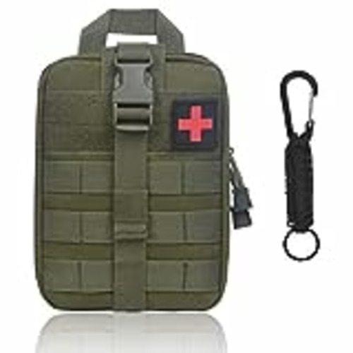 Vendo flintronic Bolso Médico , Riñonera Táctica de Emergencia, Riñonera Militar para Hombre, Riñonera de Gran Capacidad, Bolso Impermeable con Múltiples Bolsillos,Color Médico Verde