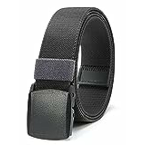 Vendo CHAOREN Cinturon Hombre, Cinturón Táctico Elástico Nylon con Hebilla Plástico, Cinturón Hombre Casual Ajustable Lona Recortable para Trabajo Viaje Senderismo Deportes