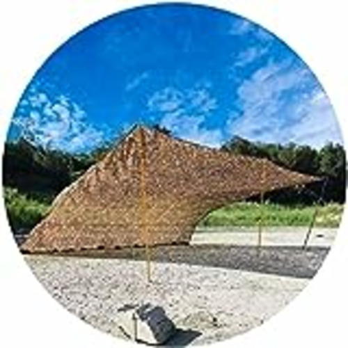 Vendo Malla de Camuflaje Marrón 2x2m,3x4m,2x14m,6x12m,7x18m,9x9m Red de Camuflaje para protección Solar, Red Camufar Poliéster Oxford 150D Lona para Sombrilla Cámping Caza Ejército (Size : 10x10m)