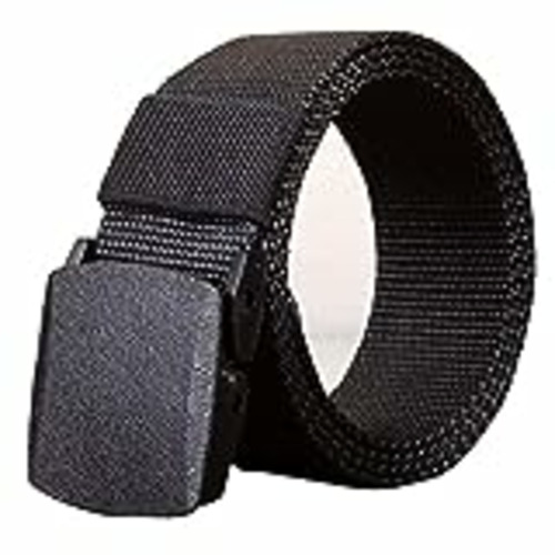 Vendo Cinturón Táctico Militar Hombre 2019 Nuevo SHOBDW Lona Cinturón Hombre Elastico Trenzado Cinturón Hombre Hebilla Automática Ajustable Cintura Mujer Cinturón Unisex Adulto 140CM(Negro,140CM)