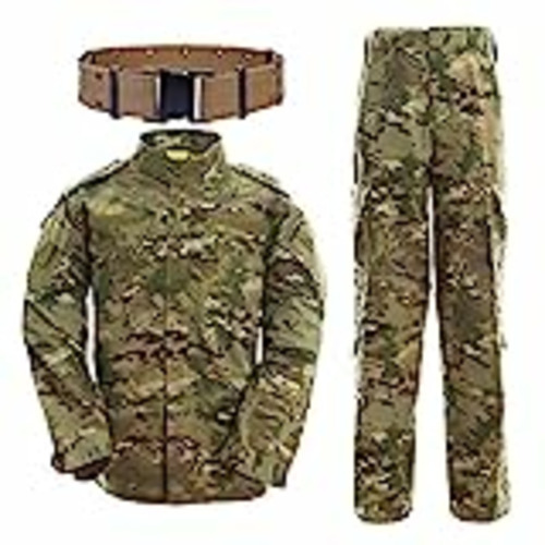 Vendo QMFIVE Uniformes tácticos, Camuflaje Camo Camo Combat BDU Chaqueta Camisa y Pantalones Uniforme Juego de Guerra Ejército Paintball Militar Airsoft Caza Disparo Camo