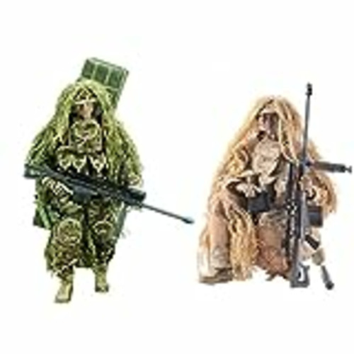 Vendo Mecotecn 2 Piezas Figuras de Soldados, Figura de Acción con Arma, Figuras Militares Conjuntos de Juegos -Francotirador