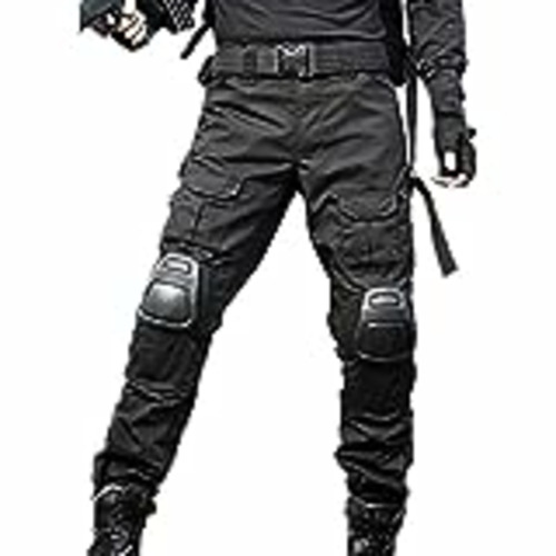Vendo JOYASUS Pantalones tácticos Militares de Paintball BDU Pantalones de Airsoft Pantalones de Servicio Multibolsillos con Rodilleras