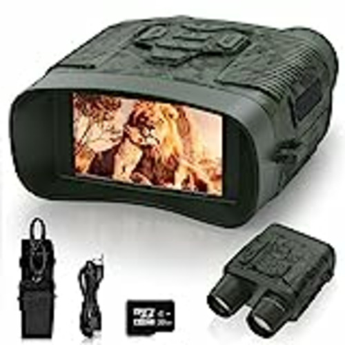 Vendo Binoculares Visión Nocturna, Profey 4K HD Prismáticos de Infrarrojos Digital Visor Nocturno Rango de 300m con LCD TFT de 3.0