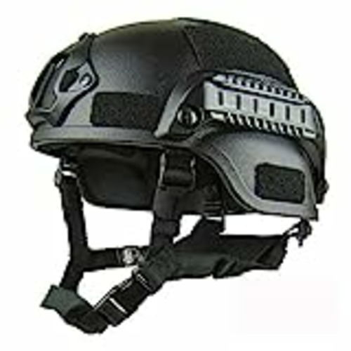 Vendo ROKFSCL Casco táctico ligero, estilo militar, casco de combate SWAT para exteriores, airsoft, paintball, CS Game CQB, casco de seguridad de disparo (negro)