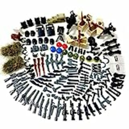 Vendo Mecotecn Juego de armas personalizadas del ejército alemán WW2 con casco, para figuras de soldado mini bloque de construcción, compatible con LEGO