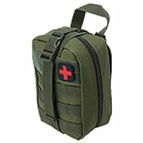 Vendo Bolsa de Primeros Auxilios Tácticas Bolsa de alenamiento de Medicamentos de Emergencia Botiquín Médico para al Aire Libre Prevención de Desastres Bolsa de Tratamiento de Supervivencia(Verde)