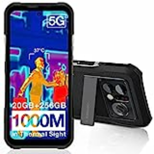 Vendo DOOGEE V20PRO [2023] Movil Resistente Agua y Golpes 20GB+256GB, 64MP Cámara Imagen Térmica+24MP Visión Nocturna, 6.43 FHD AMOLED, Android 12 Movil Irrompible 5G, 6000mAh Batería, IP68IP69K/NFC