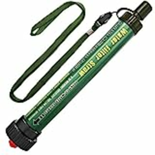 Vendo TEUEN DeFe Filtro de Agua 2000L Personal Sistema de Filtración de Agua 0.01 Micron Mini Purificador de Agua Portátil para Excursionismo Campamento Acampada Supervivencia y Emergencias (Verde 1Pack)