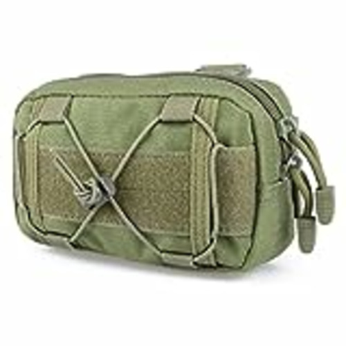 Vendo TRIWONDER Bolsa de Cintura Molle Riñonera Táctica Multifuncional Impermeable Bolsillo Hombre para Caza Camping Senderismo (Verde - B - 1 pcs)