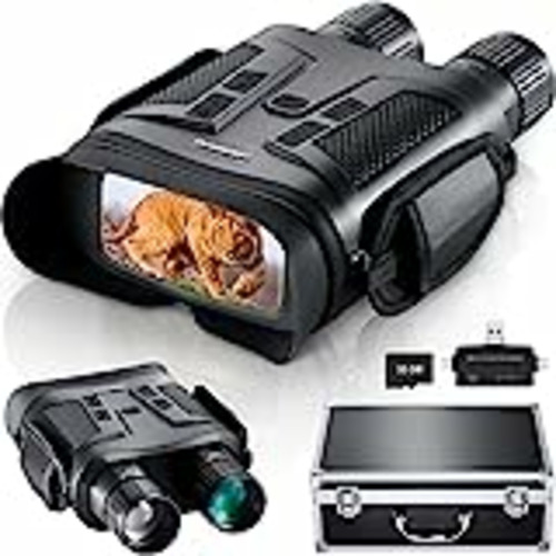 Vendo Prismáticos Visión Nocturna,1080P HD Infrarrojos Digital Binoculares de Gran Alcance Visión Nocturna con 3