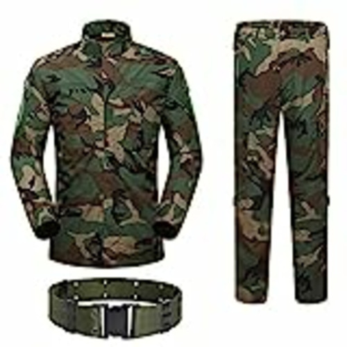 Vendo H World Shopping H Mundo Compra Hombres táctico BDU Chaqueta de Uniforme de Combate Camisa y Pantalones Traje para ejército Militar Airsoft Paintball Caza Juego de Guerra Camuflaje de Bosque WLD