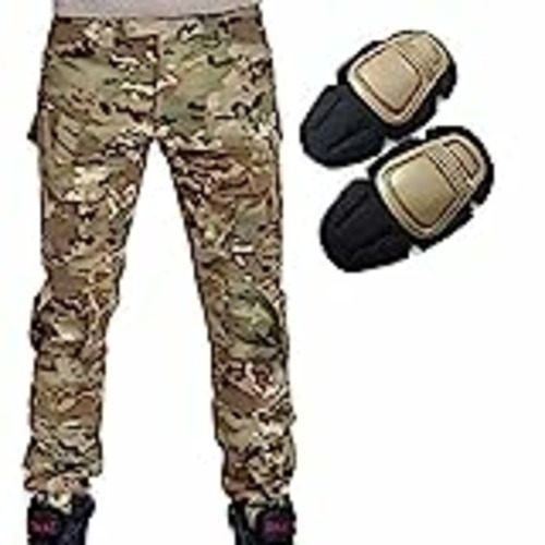 Vendo H Welt EU - Pantalones Militares del ejército táctico, para Airsoft o Paintball, Pantalones de Lucha para Hombre con Rodilleras, Color Multicámara, tamaño Medium