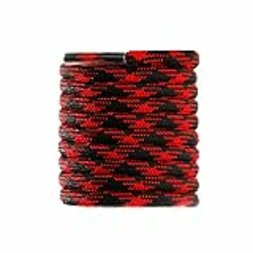 Vendo CCSOFITIME 2 Pares Cordones Redondos para Zapatos de Botas de Trabajo de Seguridad de Trekking,Cordon para Botas Tipo Militares,Cordones Botas de Montaña Resistente y Duraderos,Negro Rojo 160cm