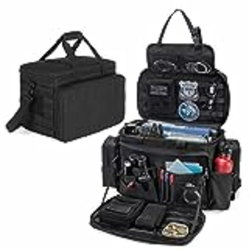 Vendo Trunab Bolsa de Patrulla Policía Bolsa Militar MOLLE Bolsa Táctica Policía, Organizador de Coche para Asiento Delantero, Bolsa Viaje Hombro con Compartimento para Laptop de 15,6