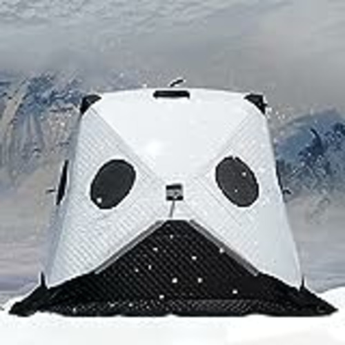 Vendo Tiendas de campaña Tienda De Pesca En Hielo De Invierno De Apertura Rápida Ultralarga 3-4 Personas Tienda De Campaña Turística De Algodón Cálido Engrosado De Tres Capas 200x200x175cm