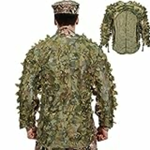 Vendo Jimtuze Poncho Ghillie - Traje Ghillie para Caza - Traje de Camuflaje Material de Camuflaje para Caza en la Jungla y Halloween