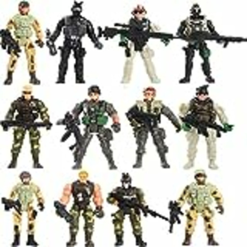 Vendo Fycooler Figura de Acción Soldados del ejército de Juguete con Arma/Figuras Militares Conjuntos de Juegos - 12 Figuras de acción realistas de guardabosques del ejército para Niños