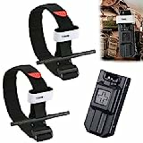 Vendo DAJASD 2pcs Torniquete táctico, torniquete táctico con estuche táctico de torniquete, torniquete de emergencia al aire libre giratorio militar con una sola mano para acampar, caminar, combatir