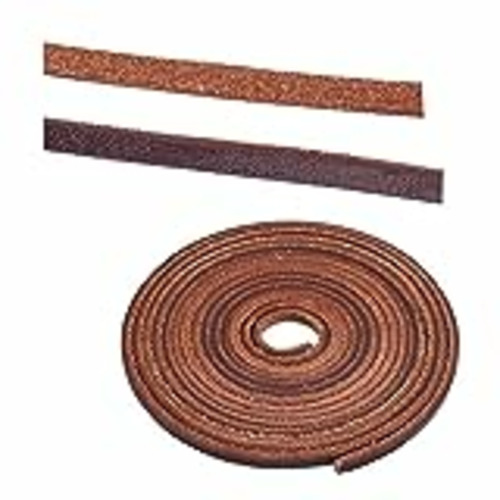 Vendo PandaHall Elite - Cordón de cuero plano de 2 m de 3 mm para manualidades, cordones de cuero para botas, correa de cuero para hacer joyas, collares, pulseras, manualidades, marrón, 2.2 yardas