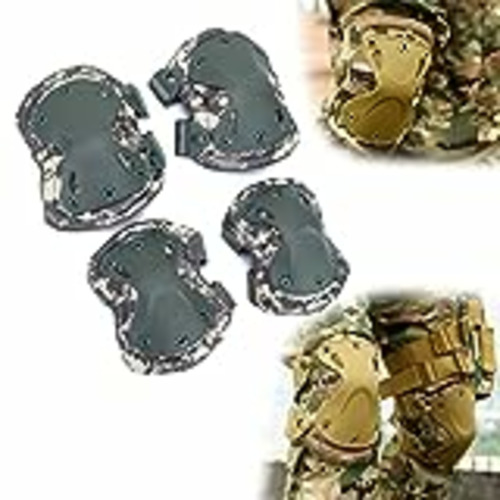 Vendo JYNQR Juego de Rodilleras y Coderas de Camuflaje táctico Militar para Airsoft Paintball Caza ejército Deportes al Aire Libre (Color : ACU)