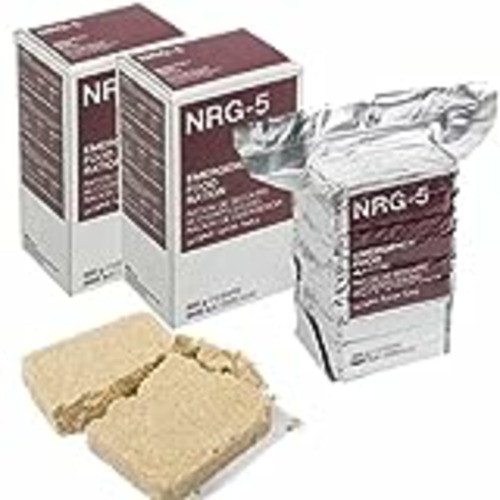 Vendo Tactical OPS NRG-5 (Pack x2) Alimentos de Emergencia |Pack de 2X NRG-5 Emergency Food Ration (Long Shelf Life 20 Years) | Incluye Dos Paquetes de 500grs Cada uno = 1kg