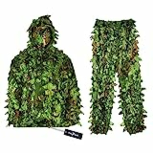 Vendo The7boX Ghillie Suit, Traje de Caza Camuflaje 3D con Máscara de Camuflaje y Cinta de Camuflaje, Adecuado para la Caza de Arbustos, Fotografía de Vida Silvestre, Observación de Aves