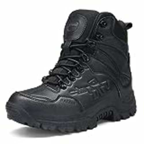 Vendo YUKTOPA Botas tácticas militares militares militares del ejército de combate patrulla botas tácticas con cremallera resistentes al desgaste antideslizantes al aire libre trekking zapatos de