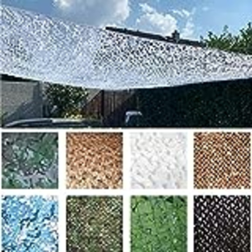 Vendo Red de Camuflaje Camouflage Net Vela Solar 8x12m -Blanco Redes de protección Solar Funda de Coche para decoración de Fiestas, Camping, protección Solar, protección Solar.